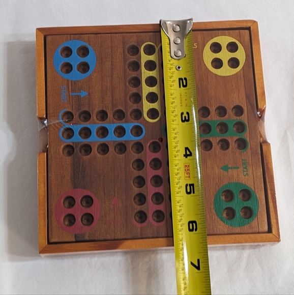 BRAINCANDY Wooden Pachisi Game, NEW - Picture 4 of 6